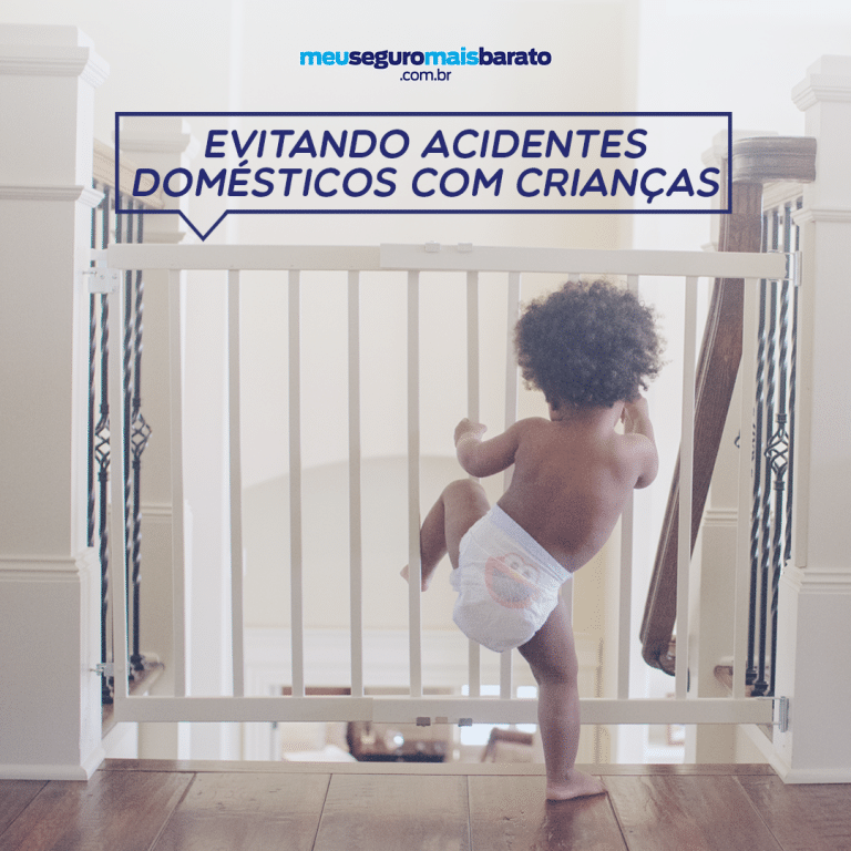 Evitando acidentes domésticos com crianças