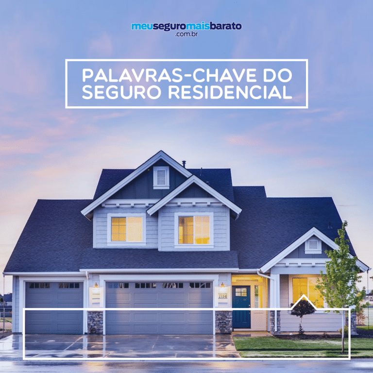 Palavras-chave do seguro residencial