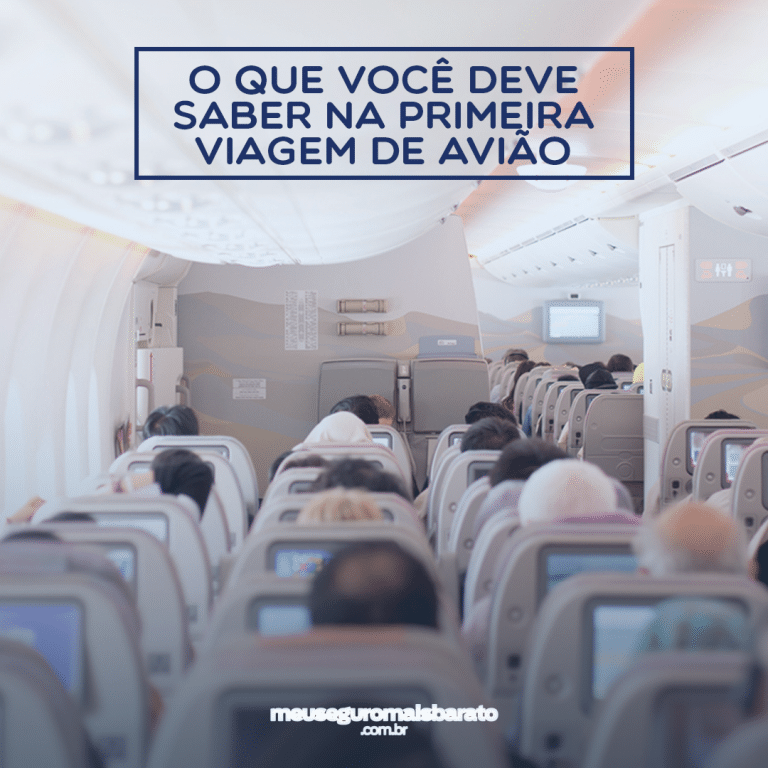 O que você deve saber na primeira viagem de avião