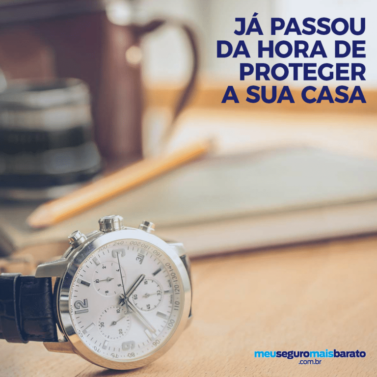 Já passou da hora de proteger a sua casa