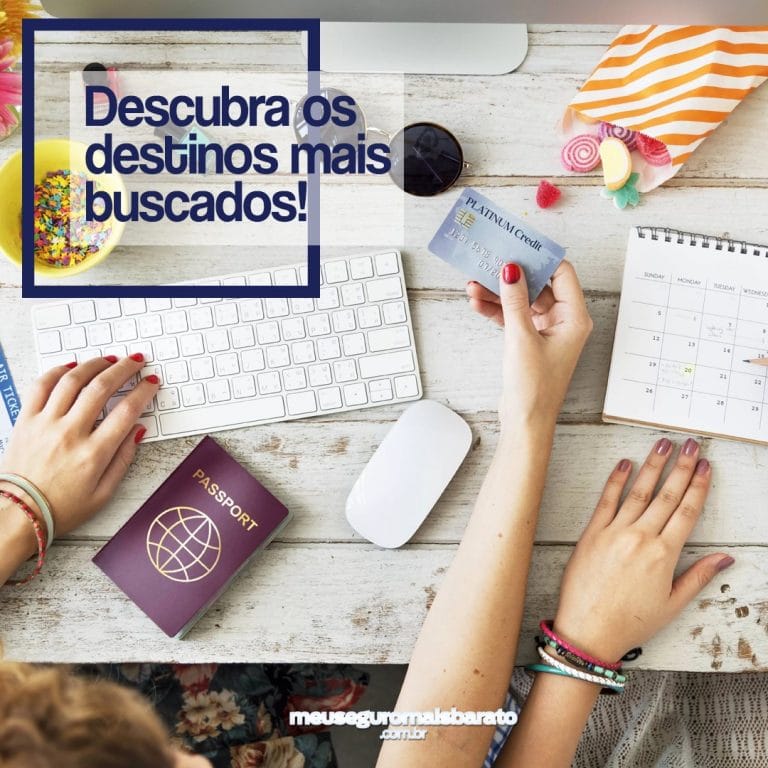 Destinos mais procurados para viagem de férias