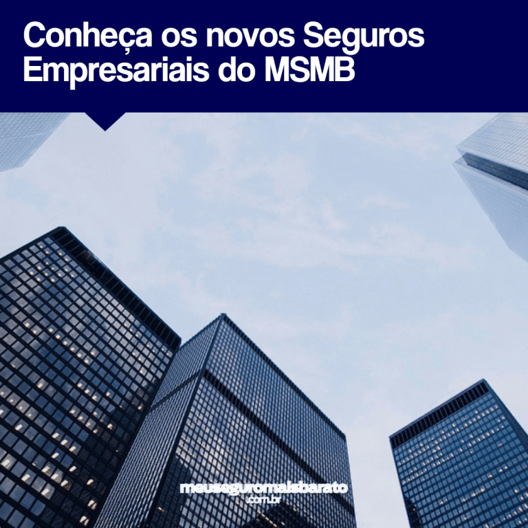 Novos Seguros Empresariais do Meu Seguro Mais Barato