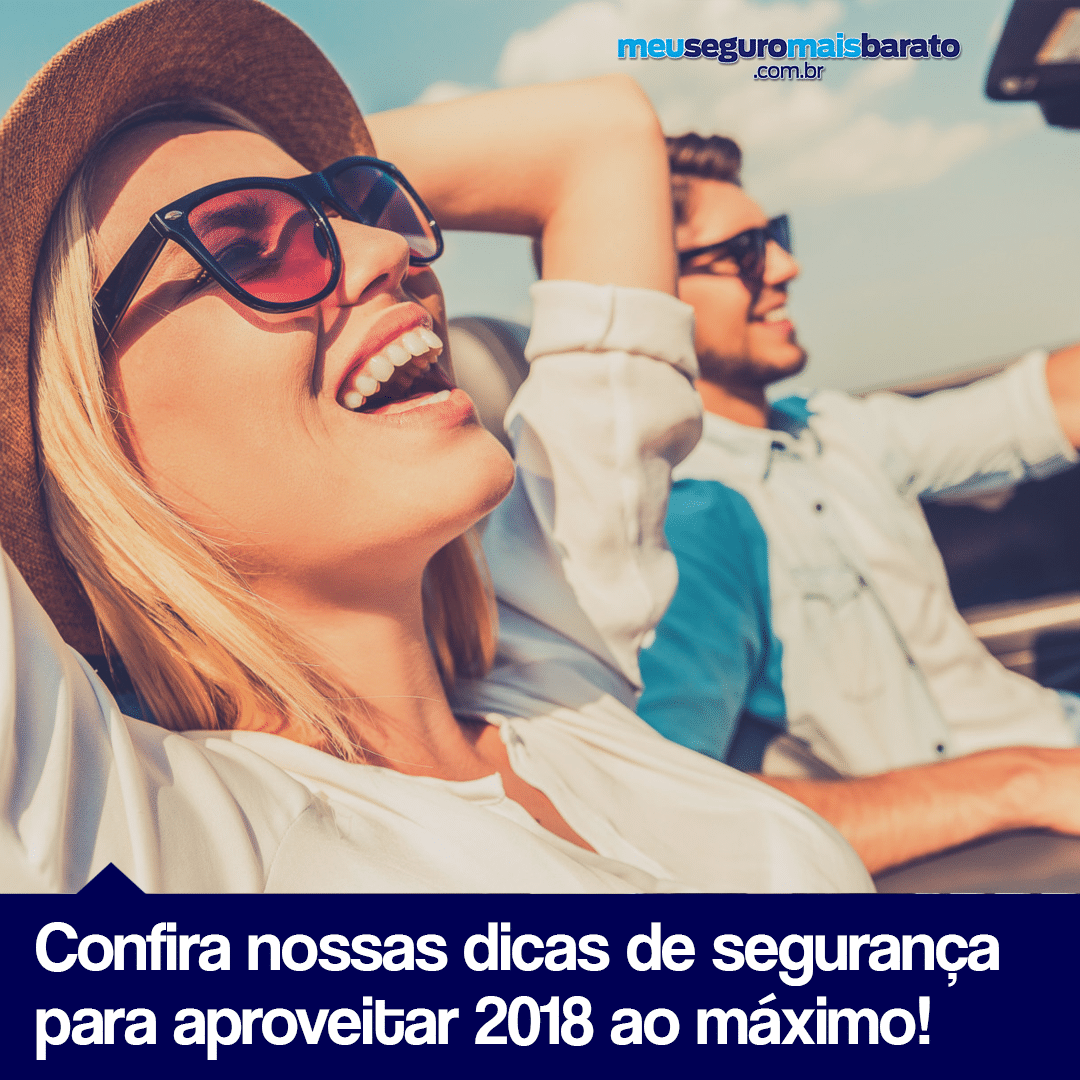 Dicas de segurança para aproveitar 2018 | Meu Seguro Mais Barato