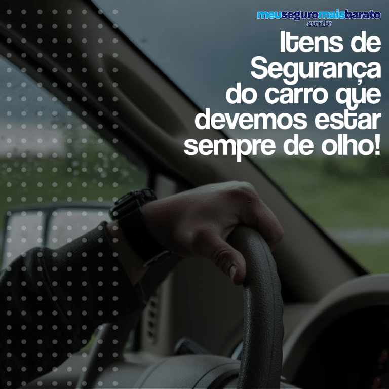 Itens de segurança do carro